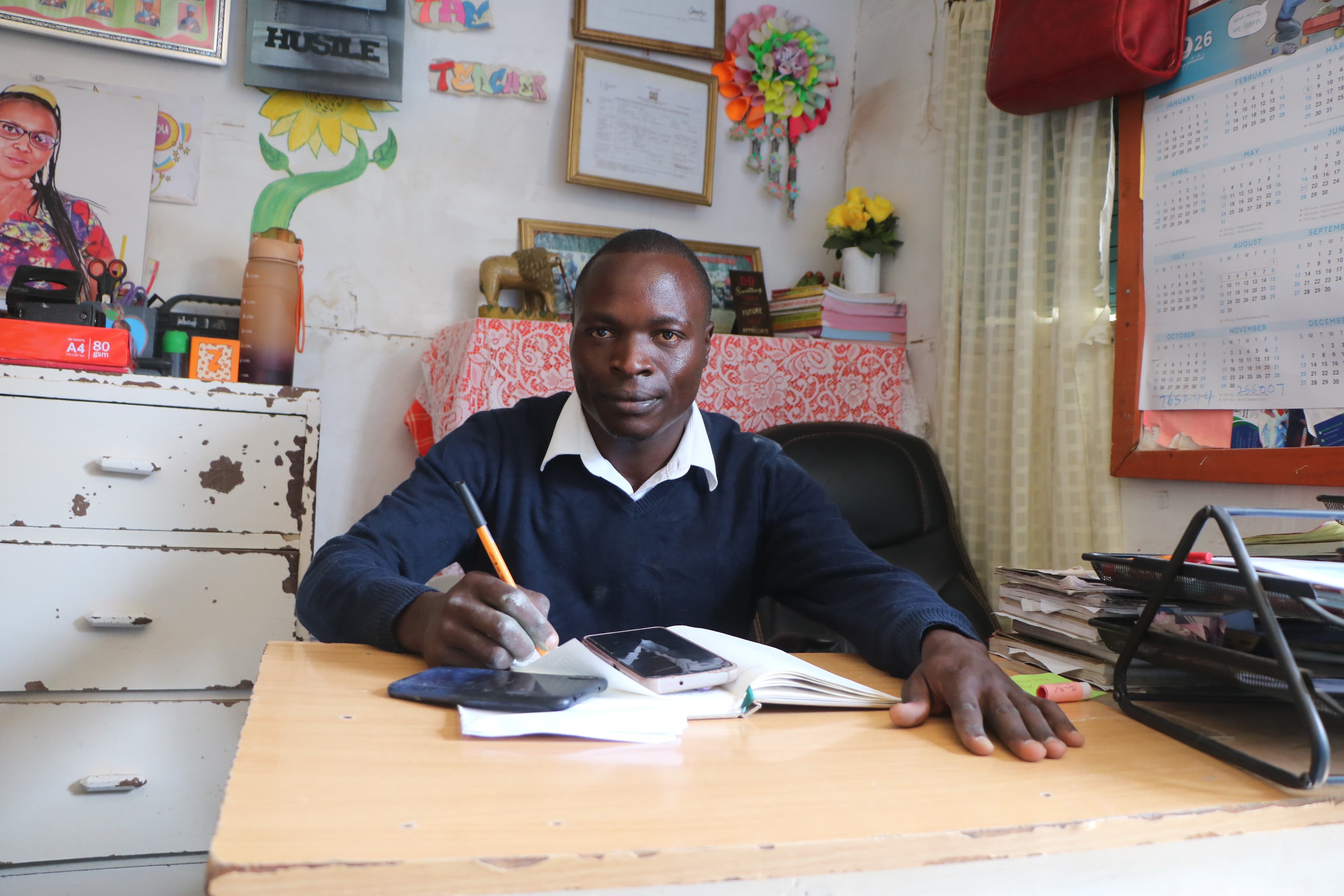 Headteacher Tr. Nicholous Indimuli